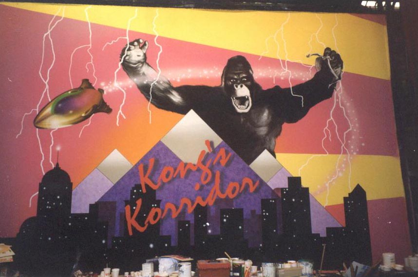 King Kong mural - Monteclaire Edwards Cinema